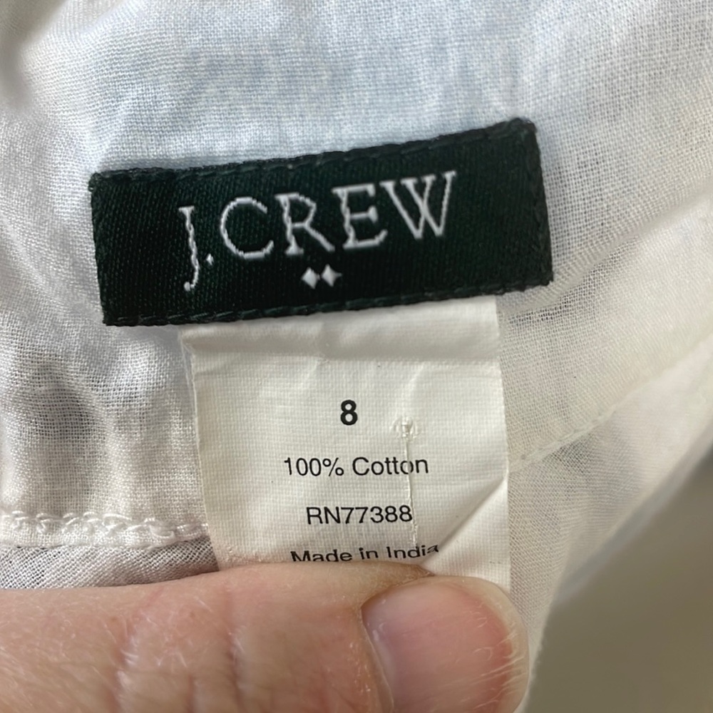 J. Crew Floral Camisole with Removable Empire Waist Tie - Size 8 - Picture 14 of 16